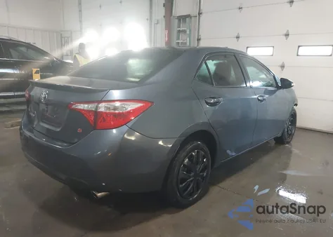 2014 Toyota Corolla S z USA, uszkodzony, nr VIN 2T1BURHE2EC137259